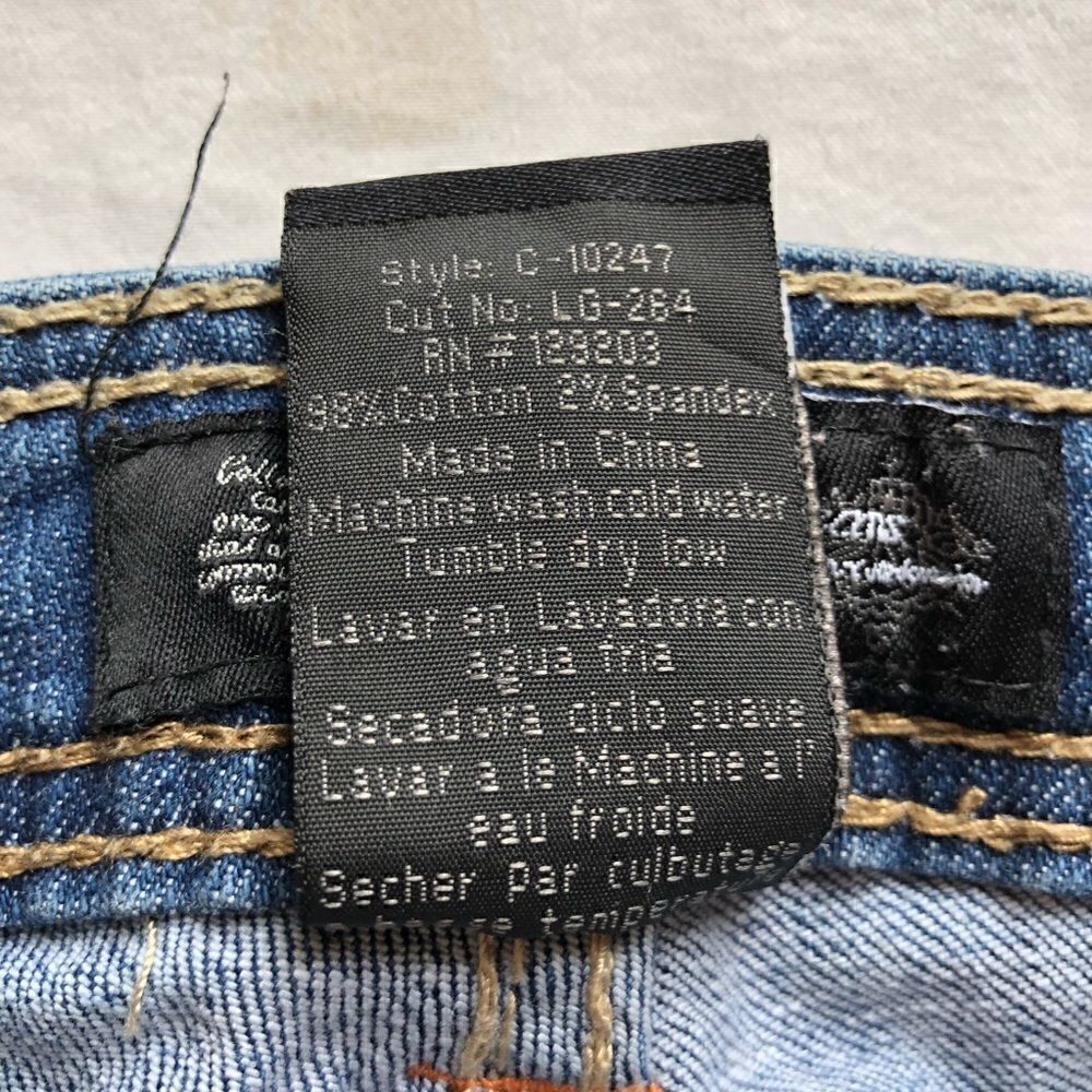 Cello Capri Jeans Blue Size 4 - Picture 6 of 8